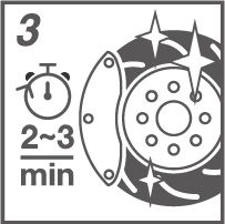 恐龍煞車盤清潔劑-使用方法 步驟三